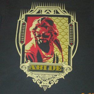 (GIFTED) The Big Lebowski "ABIDE" Graphic T-shirt